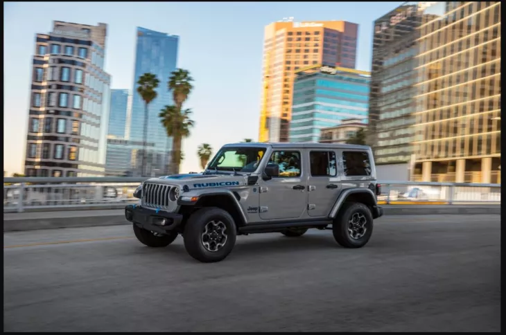 Wrangler 4xe with plug-in hybrid drive