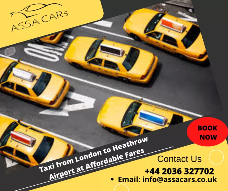 Taxi from London to Heathrow Airport at Affordable Fares