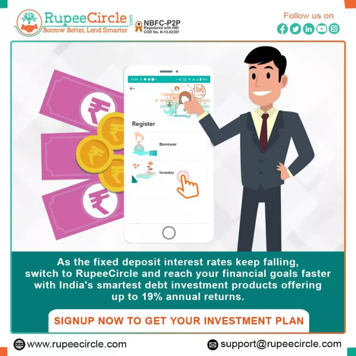 Signup now to get your investment plan switch to RupeeCircle and reach your financial goals faster