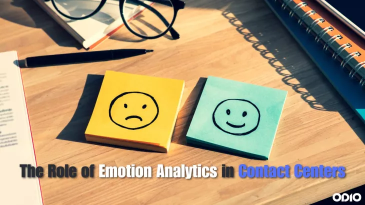 Image shows the role of Emotion Analytics in personalized customer expreience