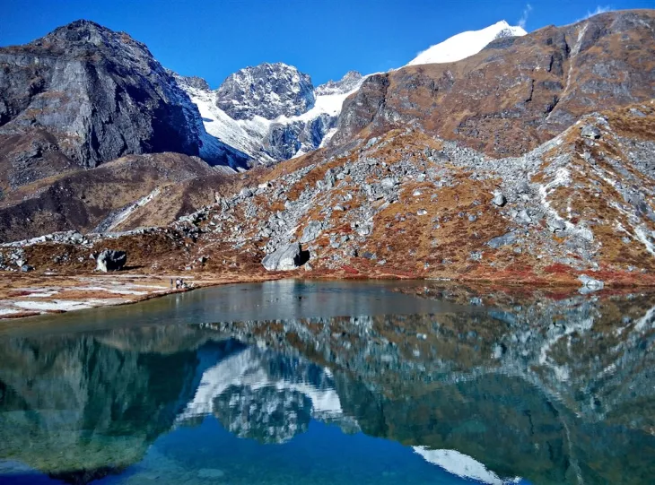 A lake near West Sikkim