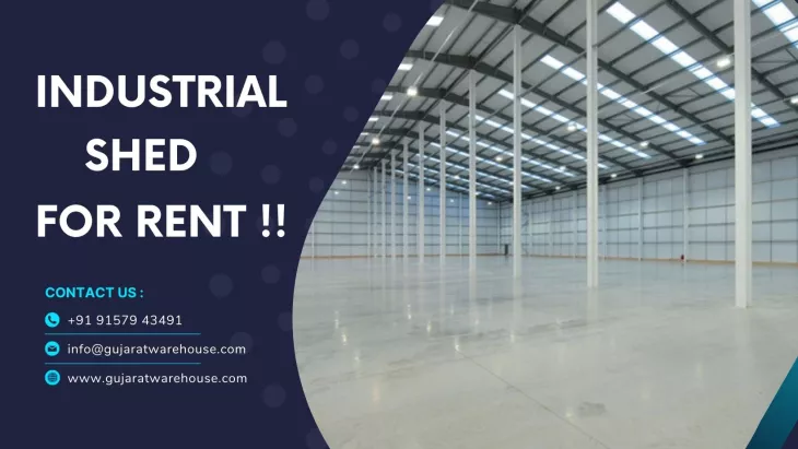 Industrial Shed for lease in Gujarat