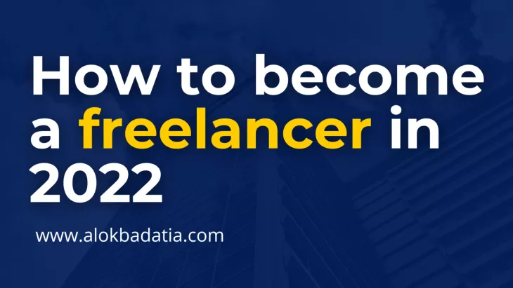 How to Become a freelancer 2022