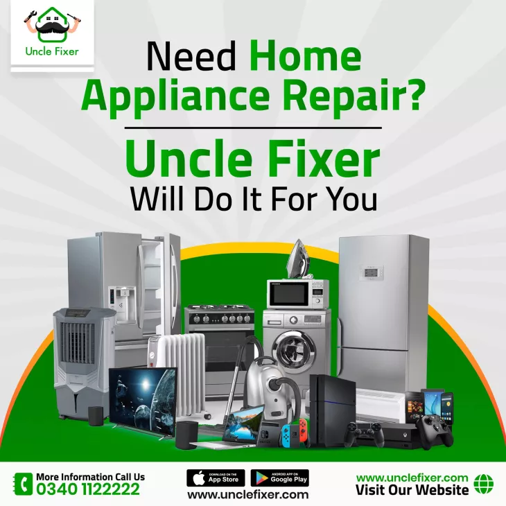 You can hire professionals at Uncle Fixer for home appliance repair  