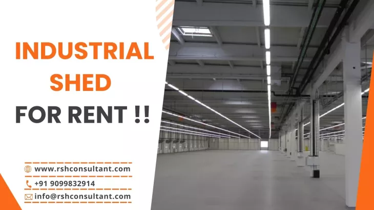 Industrial Shed for rent in Naroda