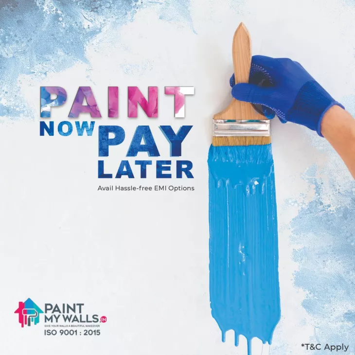Paint now, pay later with PaintMyWalls