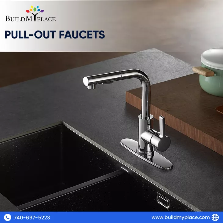 pull-out kitchen faucets