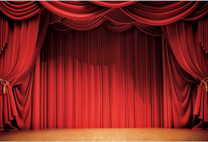 Stage curtains come in various types