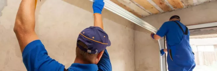 How Should a New Overhead Garage Door Be Installed?