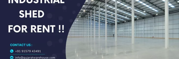 Industrial Shed for lease in Gujarat