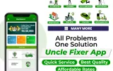  Uncle Fixer is a team of experts serving their customers in several areas.