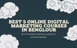 Top 5 Digital Marketing Institute in Bangalore