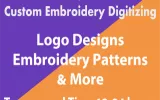 logos and embroidery