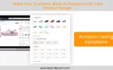 Amazon Product Variation Listing