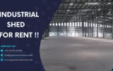Industrial Shed for lease in Sarigam
